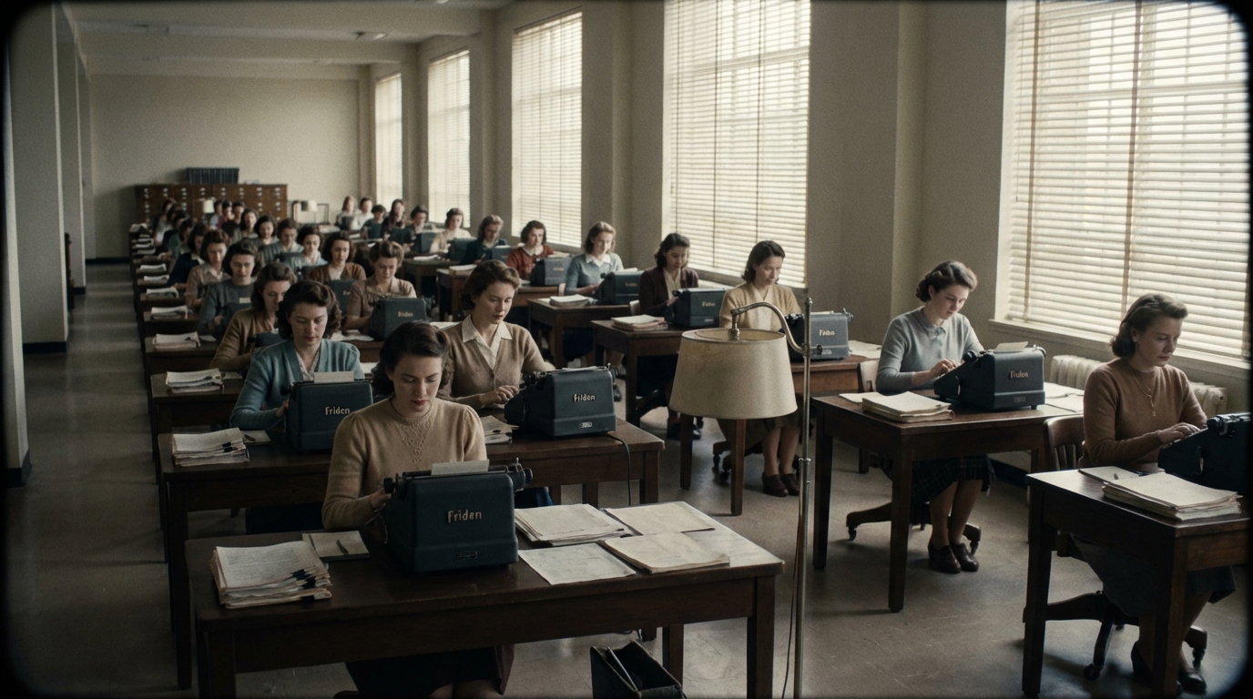 1940s computing room — once upon a time, this was a computer